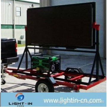 truck mobile led display P10 full color mobile led screen truck xxx video